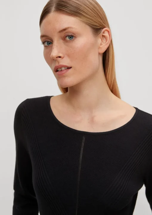 Pullover mit Strukturmuster