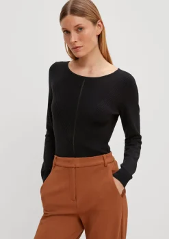 Pullover mit Strukturmuster