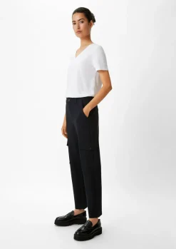 Regular: Cargohose aus Viskosemix
