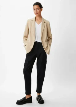 Regular: Cargohose aus Viskosemix