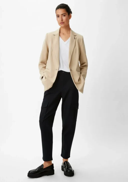 Regular: Cargohose aus Viskosemix