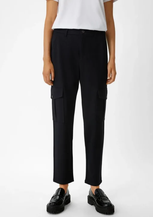Regular: Cargohose aus Viskosemix