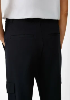 Regular: Cargohose aus Viskosemix
