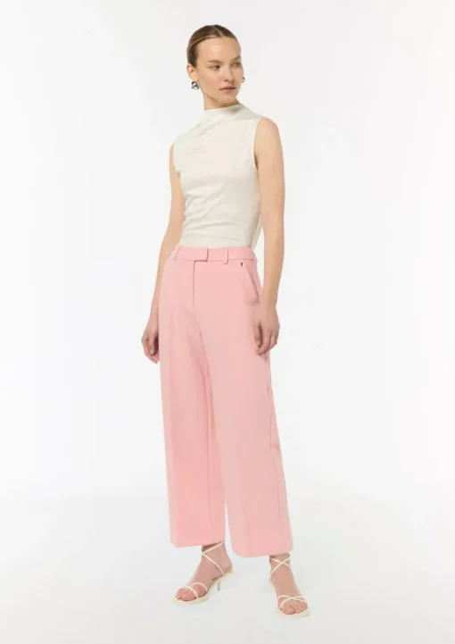 Regular: Culottes mit Herringbone-Muster