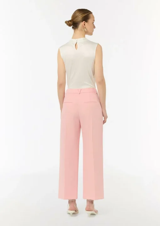 Regular: Culottes mit Herringbone-Muster