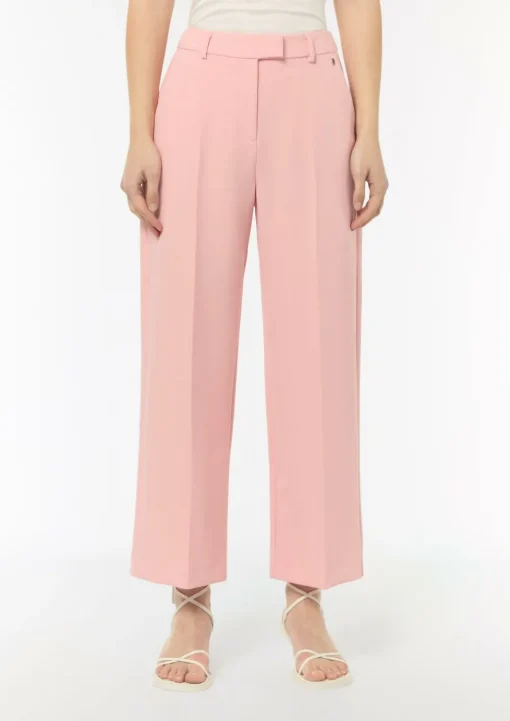 Regular: Culottes mit Herringbone-Muster