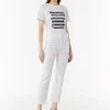 Regular Fit: Cropped Jeans mit Flared Leg
