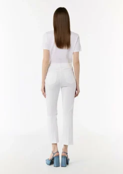 Regular Fit: Cropped Jeans mit Flared Leg
