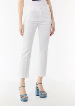 Regular Fit: Cropped Jeans mit Flared Leg