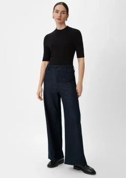 Regular: Jeans mit Cropped leg