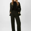 Regular: Stoffhose aus Twill
