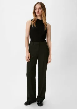 Regular: Stoffhose aus Twill