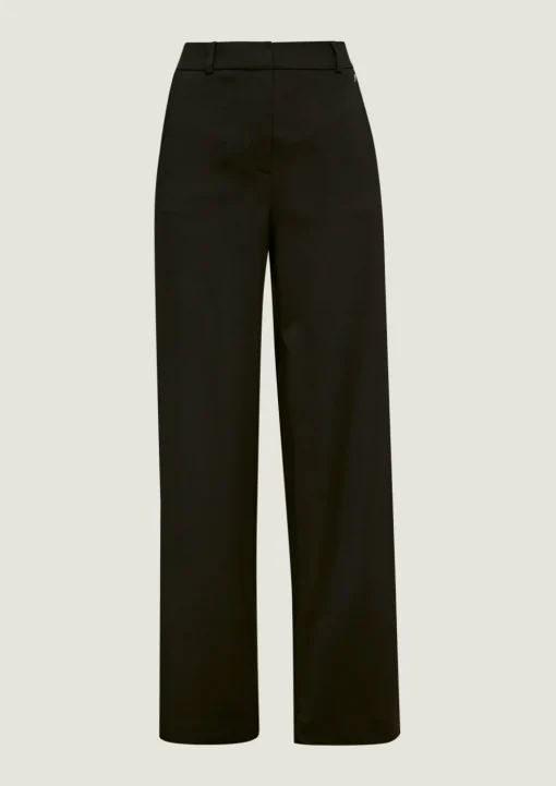Regular: Stoffhose aus Twill
