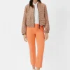 Regular: Twill-Hose mit Flared leg