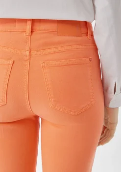 Regular: Twill-Hose mit Flared leg
