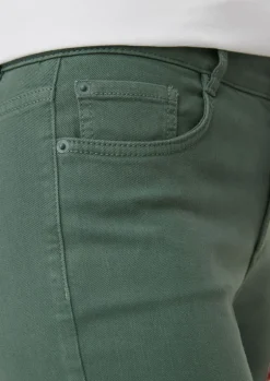 Regular: Twill-Hose mit Flared leg
