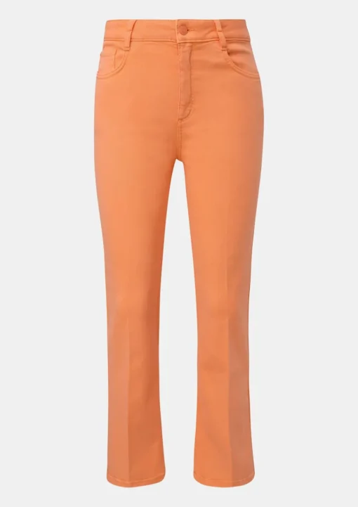 Regular: Twill-Hose mit Flared leg
