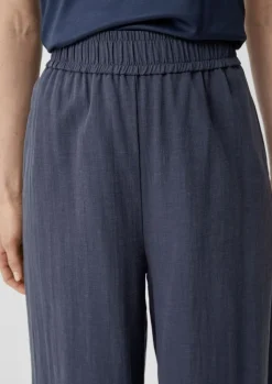 Relaxed: Culotte aus Leinenmix