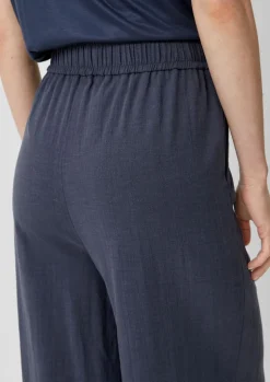 Relaxed: Culotte aus Leinenmix