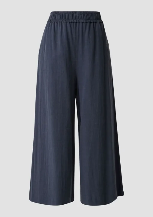 Relaxed: Culotte aus Leinenmix