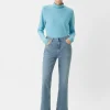 Relaxed: Jeans mit Flared leg