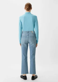 Relaxed: Jeans mit Flared leg