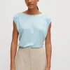 Ärmellose Shirtbluse