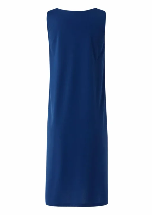 Ärmelloses Jersey-Kleid in A-Linien-Form