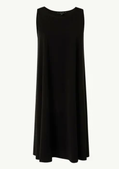 Ärmelloses Jersey-Kleid in A-Linien-Form