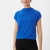 Ärmelloses Shirt aus Strickjersey