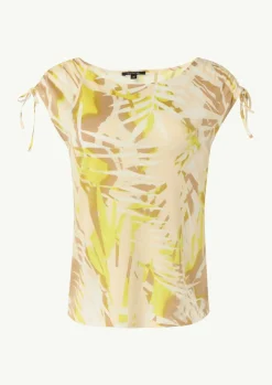 Ärmelloses Shirt mit Schleifendetail