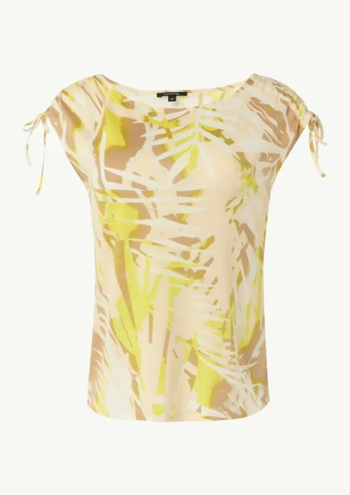 Ärmelloses Shirt mit Schleifendetail