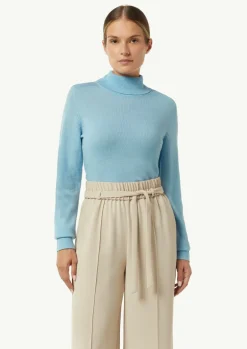 Rollkragenpullover aus Kaschmirmix