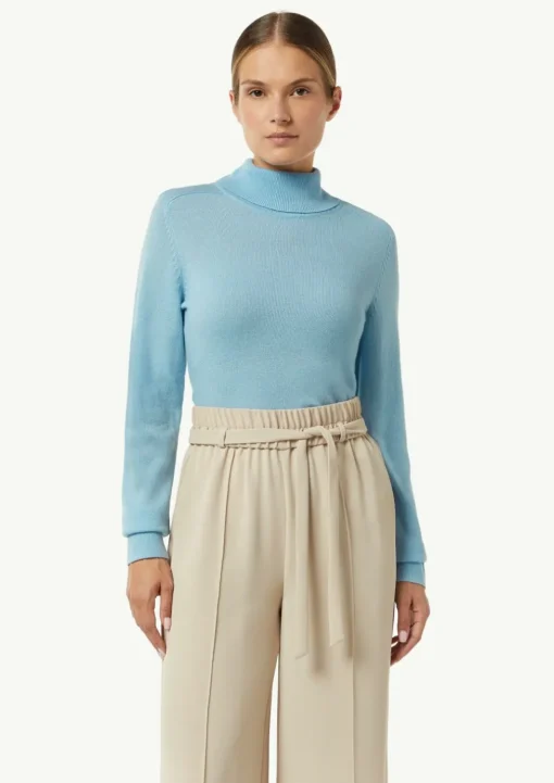 Rollkragenpullover aus Kaschmirmix