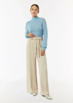 Rollkragenpullover aus Kaschmirmix