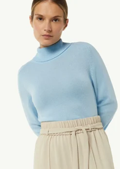 Rollkragenpullover aus Kaschmirmix