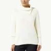 Rollkragenpullover mit Zierknöpfen