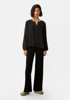 Satinbluse aus Viskose