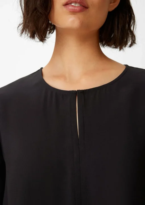 Satinbluse aus Viskose