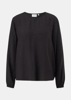 Satinbluse aus Viskose