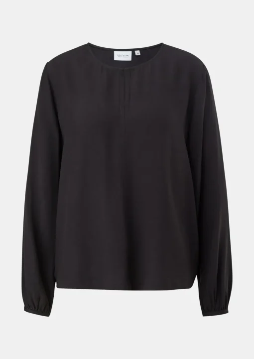 Satinbluse aus Viskose