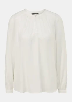 Satinbluse aus Viskosemix