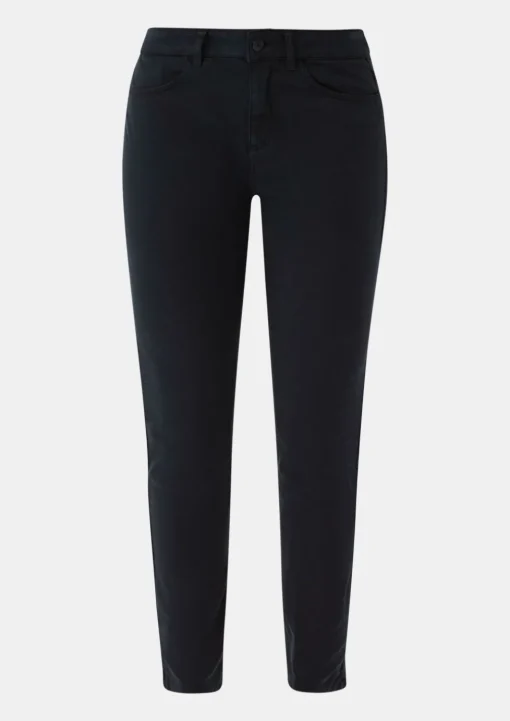 Satinhose mit Skinny Leg
