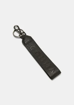 Schlüsselanhänger mit Logo-Schriftzug