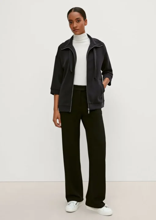 Scuba-Jacke aus Modalstretch