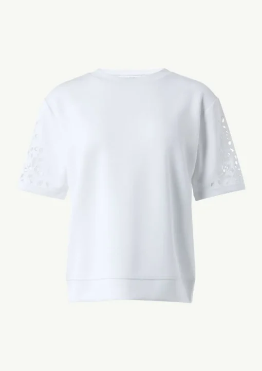 Scuba-Sweatshirt mit kurzen Ärmeln