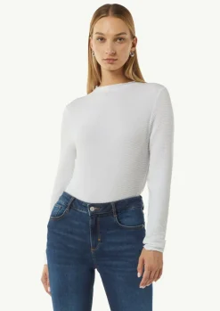 Seersucker-Shirt im Slim Fit