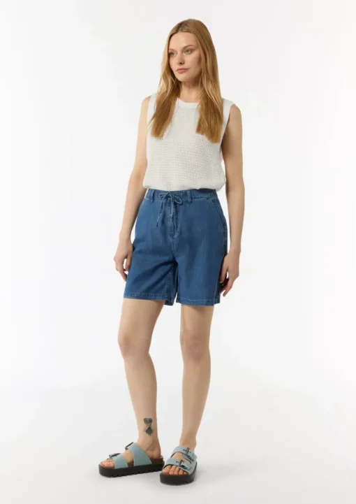 Shorts aus Lyocell