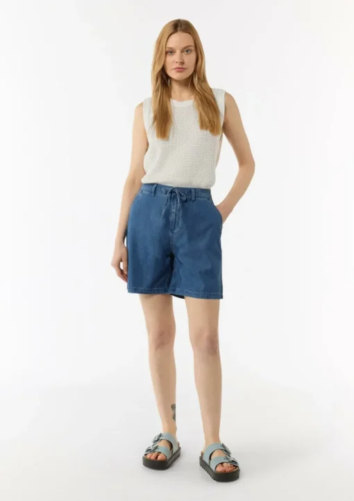 Shorts aus Lyocell