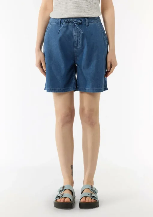 Shorts aus Lyocell